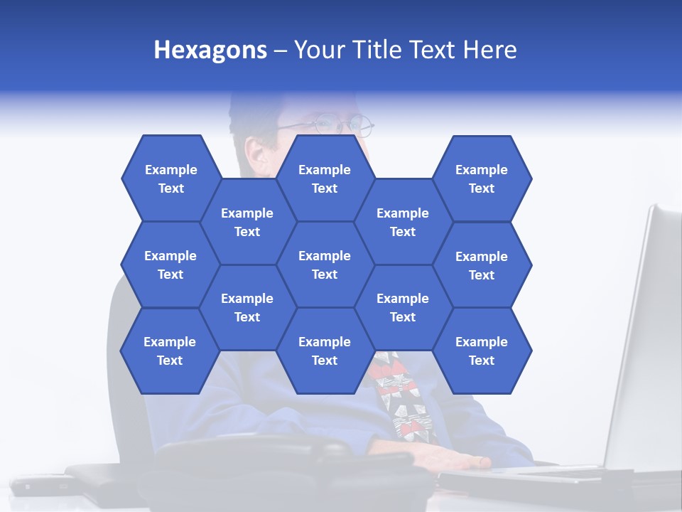 Aspiration Well Dressed Man Looking To The Future PowerPoint Template