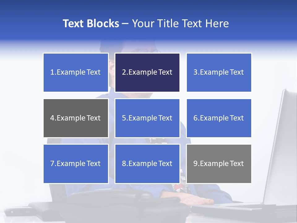 Aspiration Well Dressed Man Looking To The Future PowerPoint Template