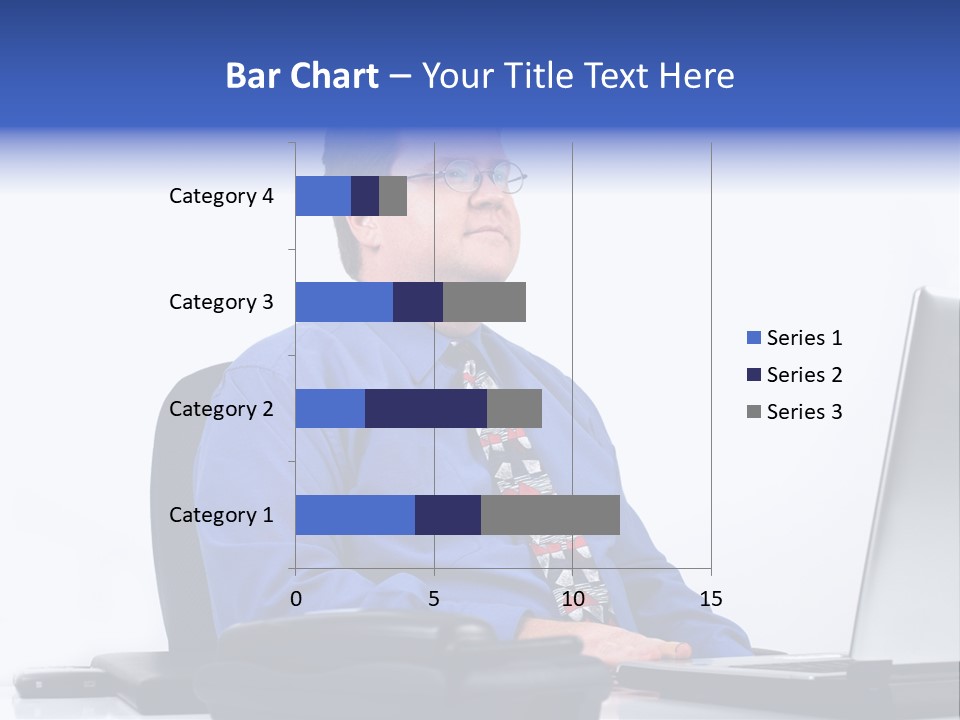 Aspiration Well Dressed Man Looking To The Future PowerPoint Template
