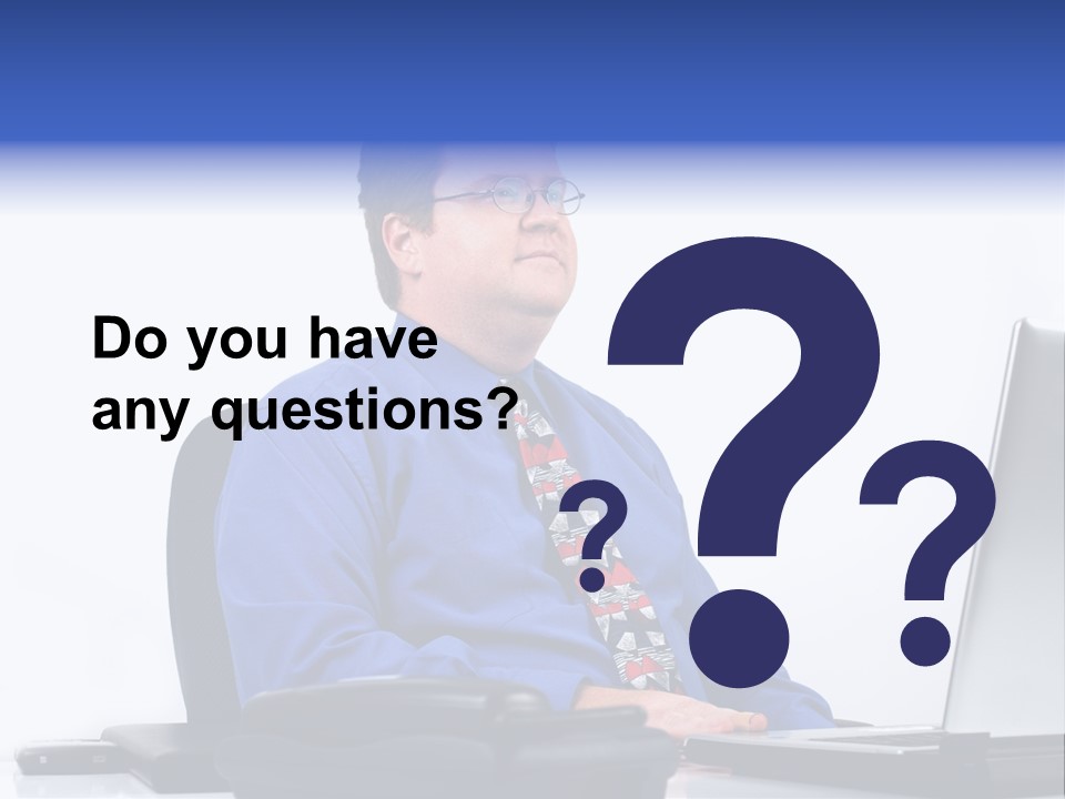 Aspiration Well Dressed Man Looking To The Future PowerPoint Template