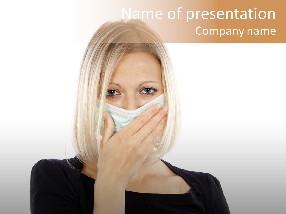 Doctor Pandemic Female PowerPoint Template