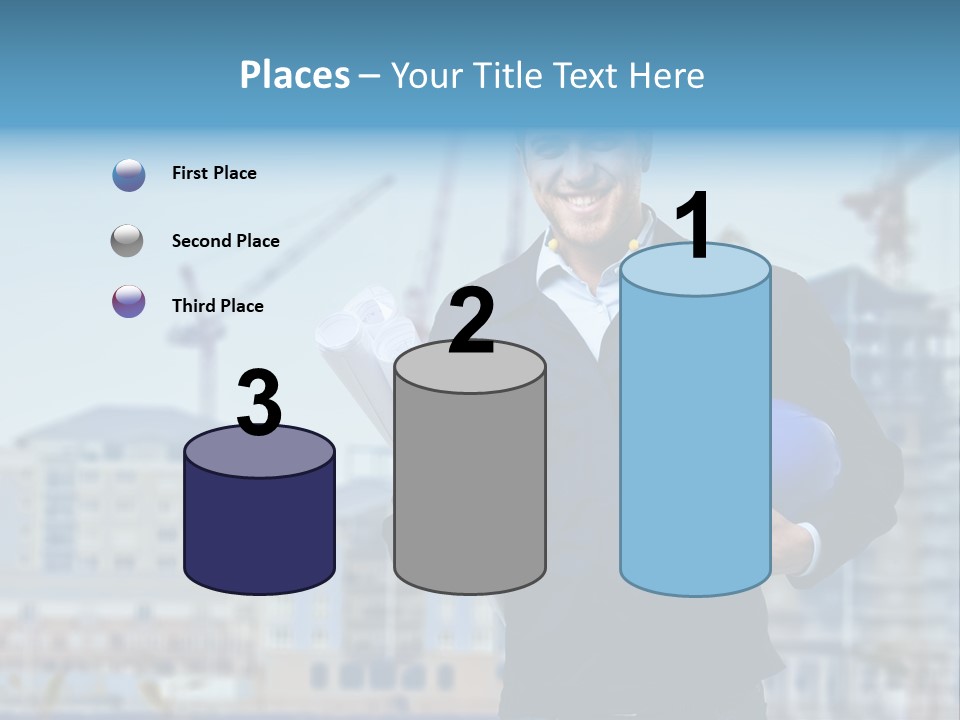 Apartment Helmet Architecture PowerPoint Template