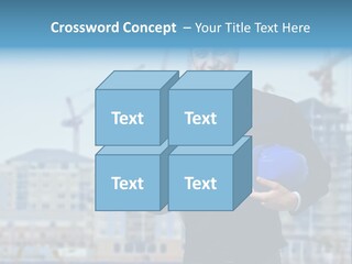 Apartment Helmet Architecture PowerPoint Template