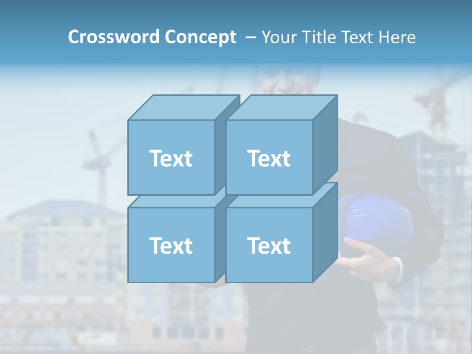 Apartment Helmet Architecture PowerPoint Template