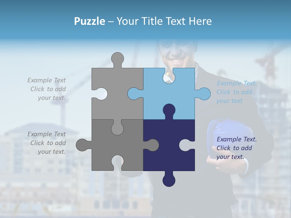 Apartment Helmet Architecture PowerPoint Template