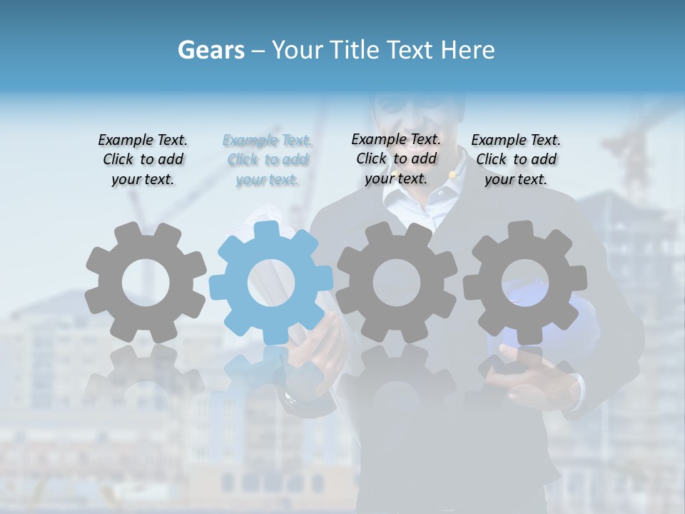 Apartment Helmet Architecture PowerPoint Template