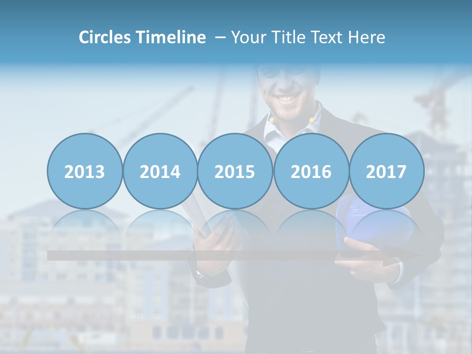 Apartment Helmet Architecture PowerPoint Template