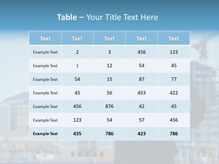 Apartment Helmet Architecture PowerPoint Template