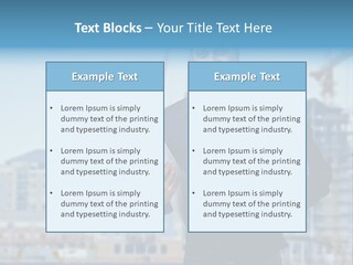 Apartment Helmet Architecture PowerPoint Template