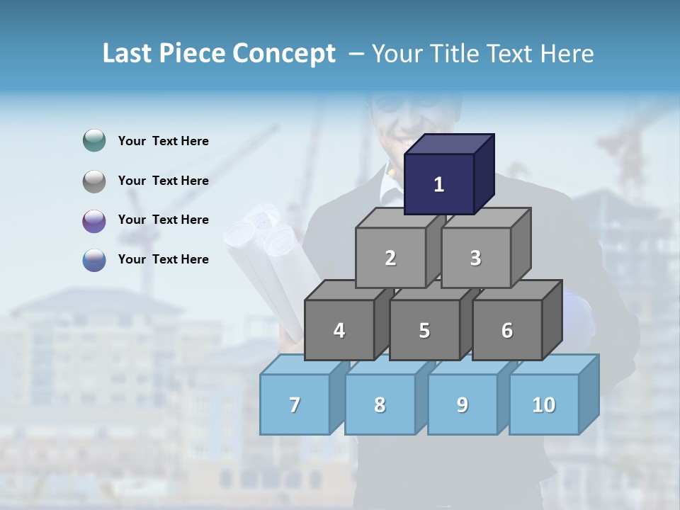 Apartment Helmet Architecture PowerPoint Template
