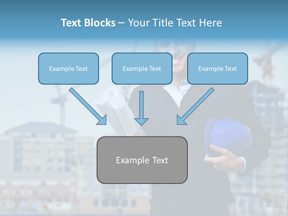 Apartment Helmet Architecture PowerPoint Template