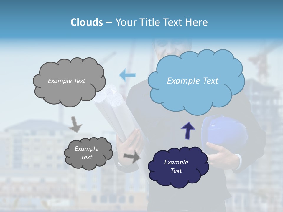 Apartment Helmet Architecture PowerPoint Template