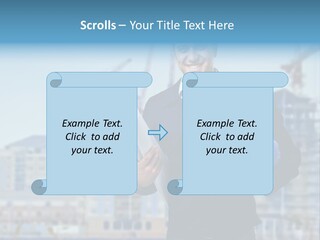 Apartment Helmet Architecture PowerPoint Template
