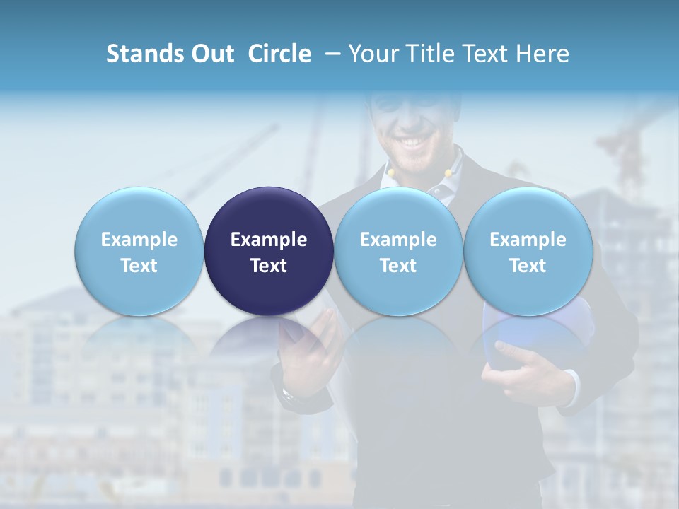 Apartment Helmet Architecture PowerPoint Template