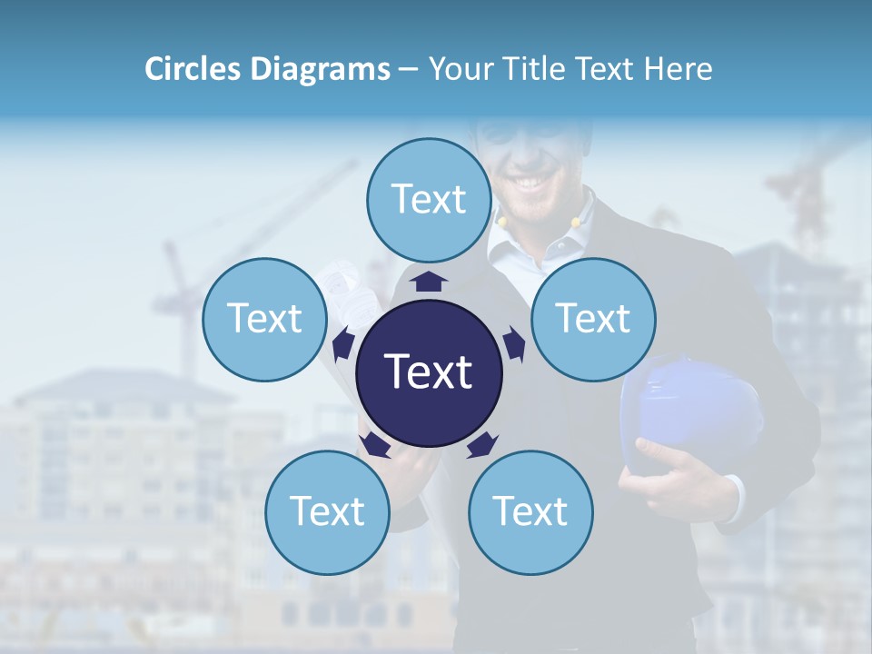 Apartment Helmet Architecture PowerPoint Template