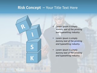 Apartment Helmet Architecture PowerPoint Template