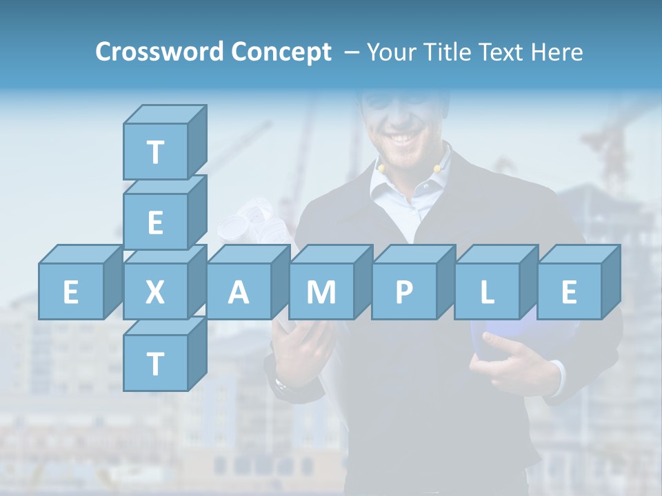 Apartment Helmet Architecture PowerPoint Template