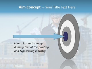 Apartment Helmet Architecture PowerPoint Template