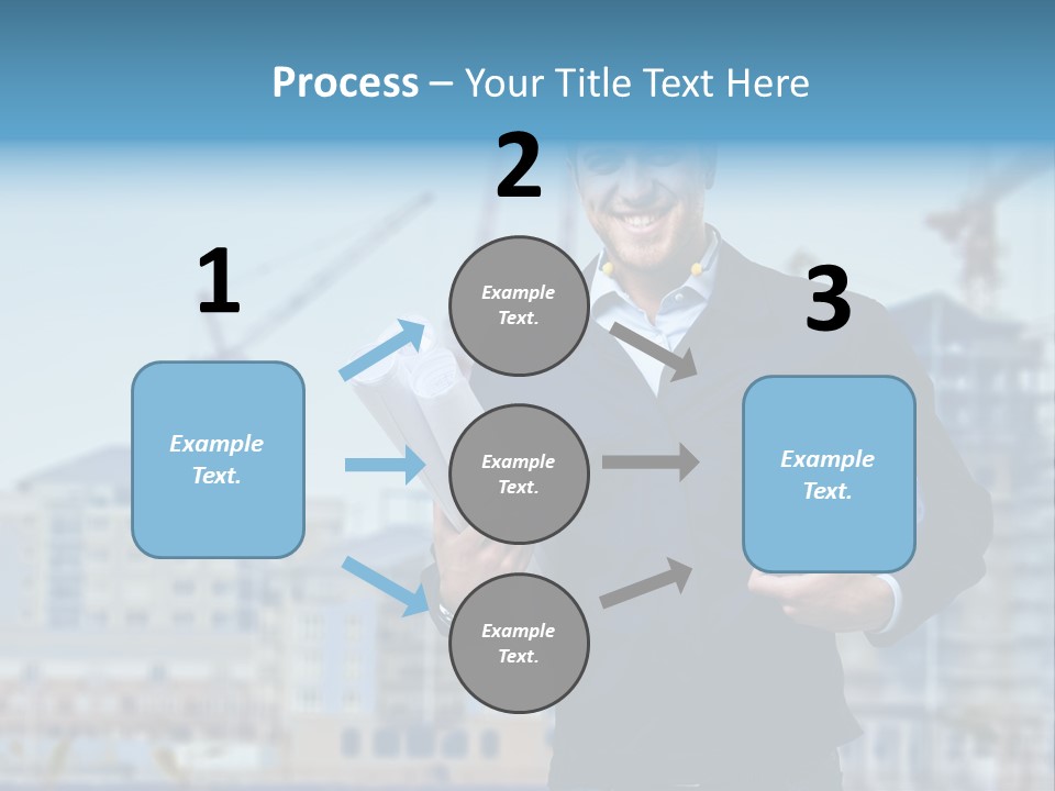 Apartment Helmet Architecture PowerPoint Template