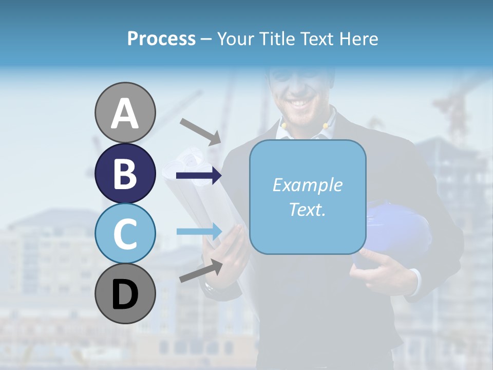 Apartment Helmet Architecture PowerPoint Template