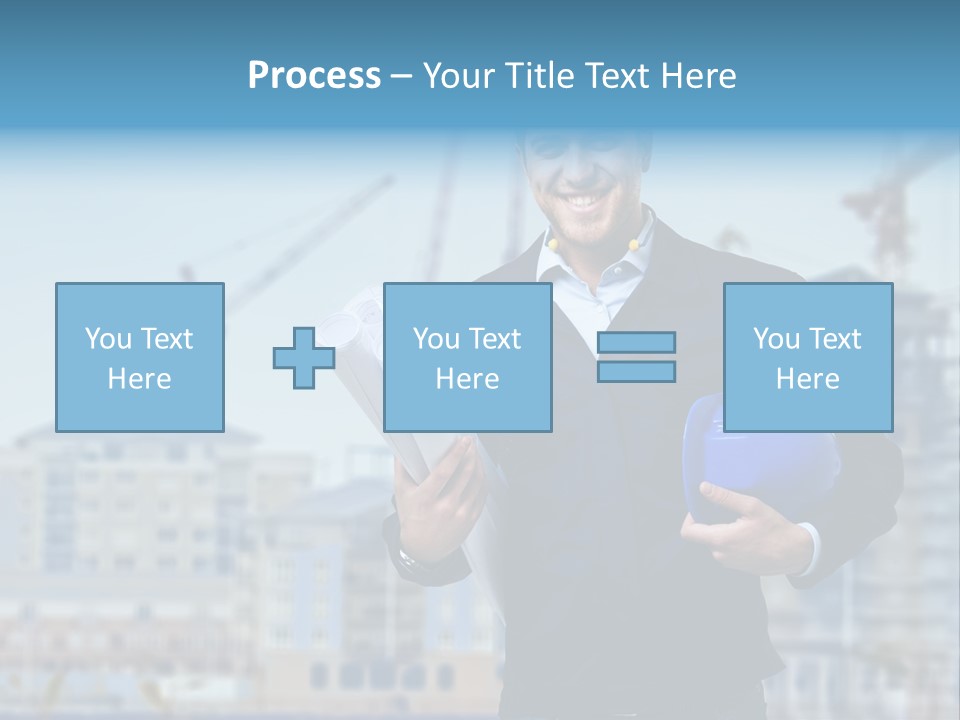 Apartment Helmet Architecture PowerPoint Template