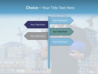 Apartment Helmet Architecture PowerPoint Template