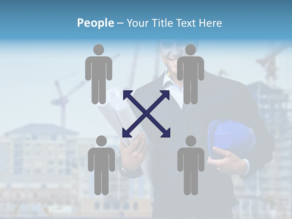 Apartment Helmet Architecture PowerPoint Template