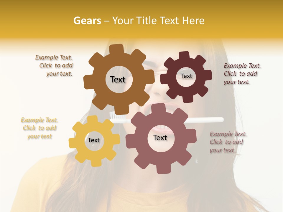 Dentistry Background One PowerPoint Template