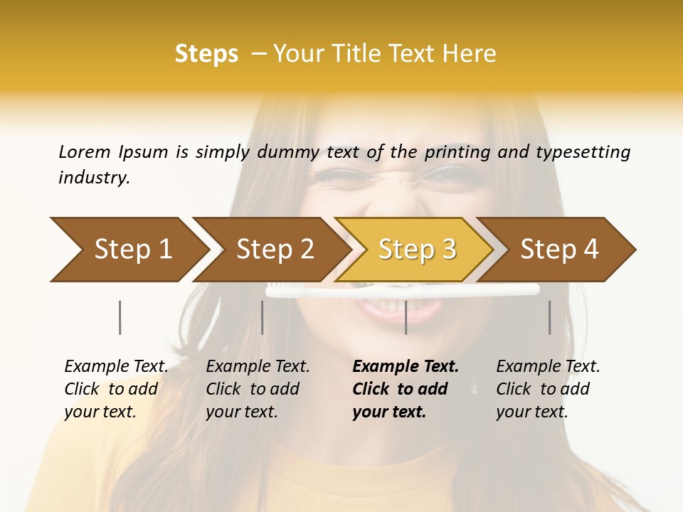 Dentistry Background One PowerPoint Template