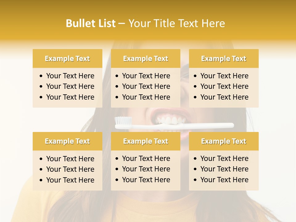 Dentistry Background One PowerPoint Template