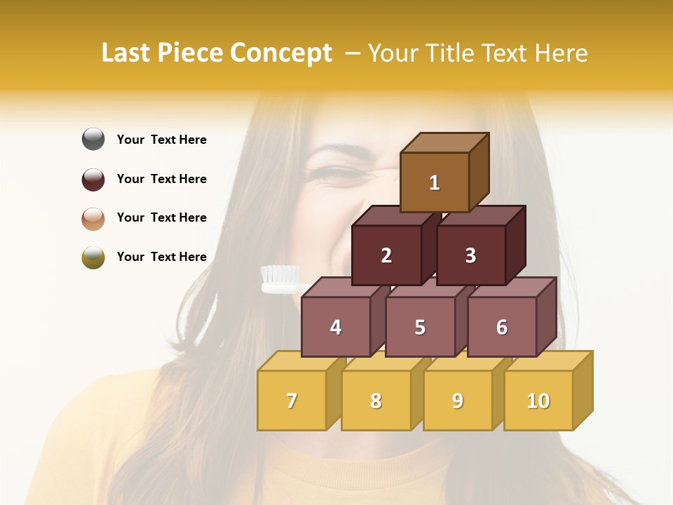 Dentistry Background One PowerPoint Template