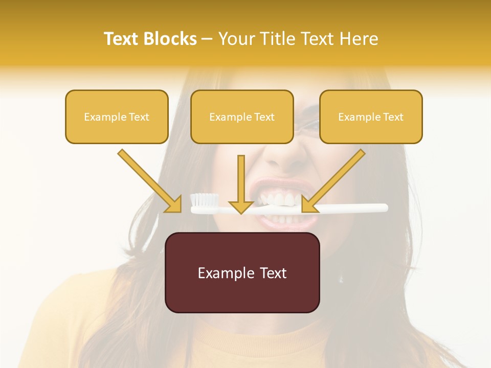 Dentistry Background One PowerPoint Template