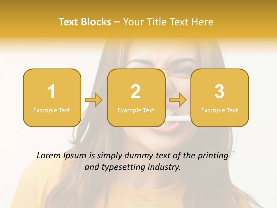 Dentistry Background One PowerPoint Template