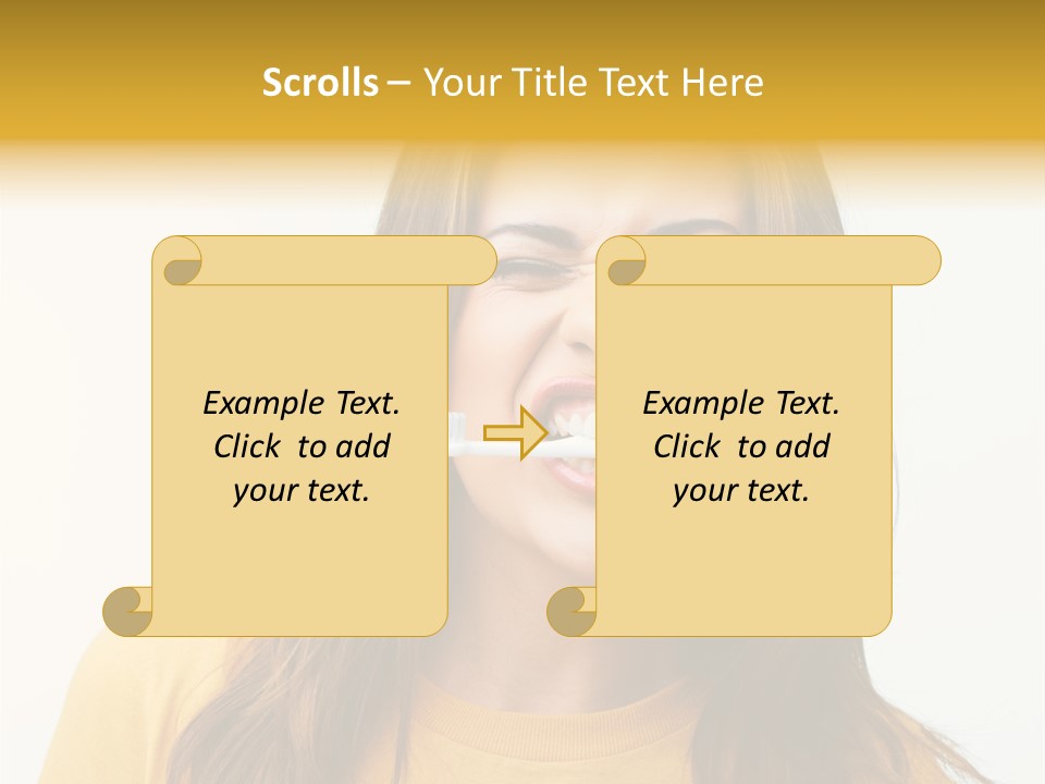 Dentistry Background One PowerPoint Template