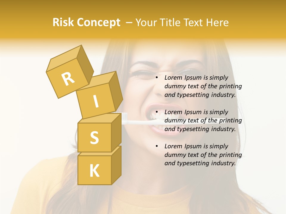 Dentistry Background One PowerPoint Template