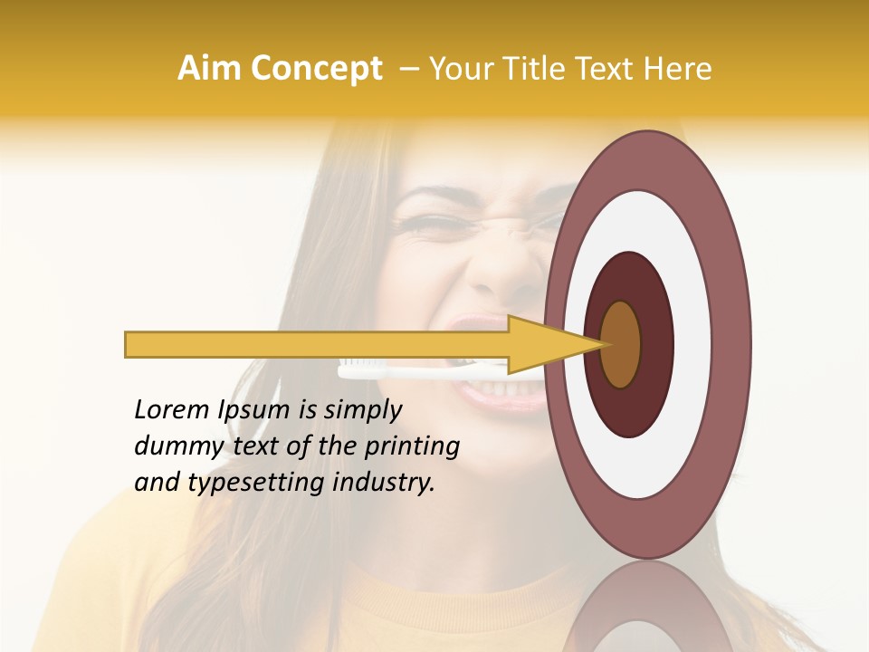 Dentistry Background One PowerPoint Template