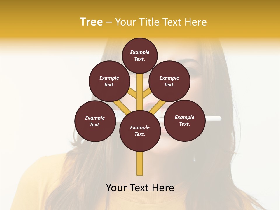 Dentistry Background One PowerPoint Template