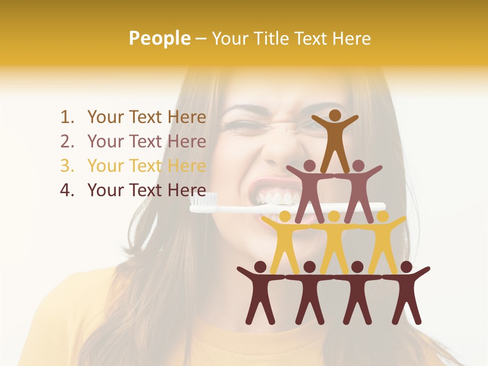 Dentistry Background One PowerPoint Template