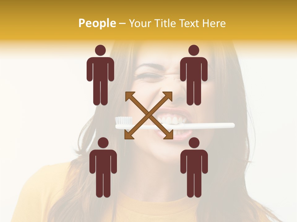 Dentistry Background One PowerPoint Template