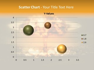 War Bomb Radioactive PowerPoint Template