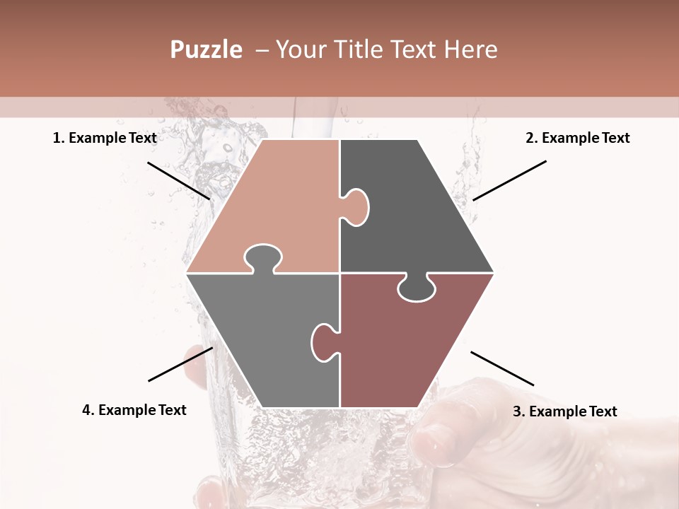 Hygiene Refreshment Splashing PowerPoint Template