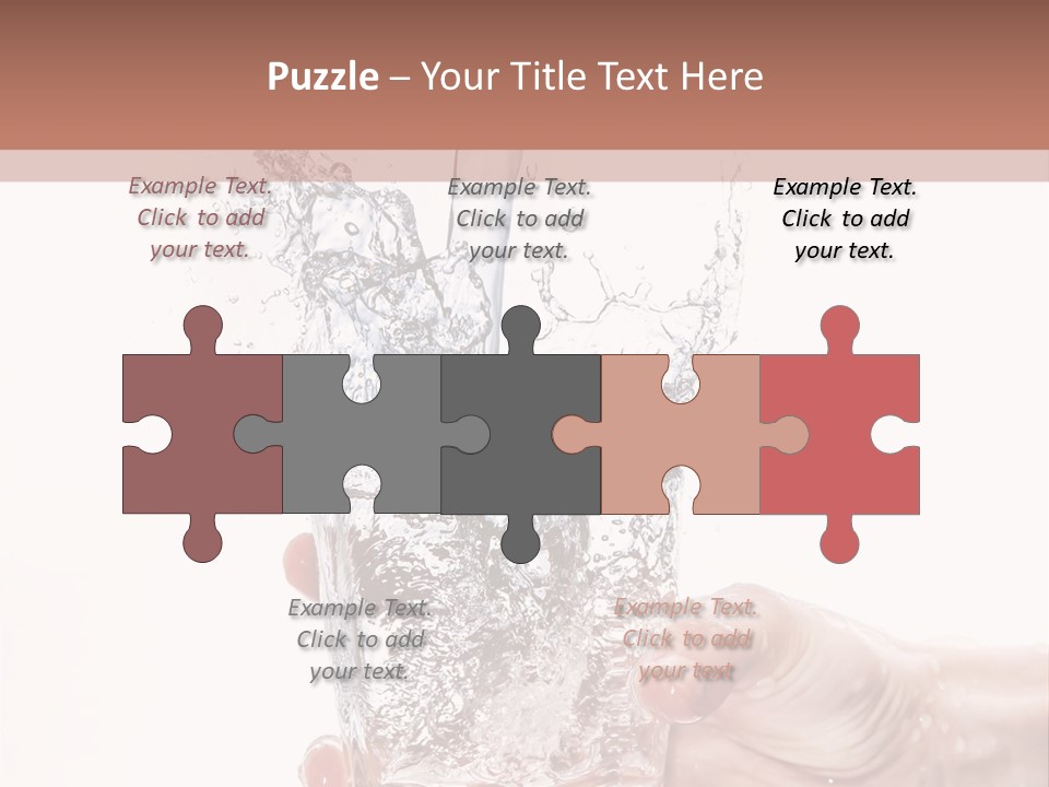 Hygiene Refreshment Splashing PowerPoint Template
