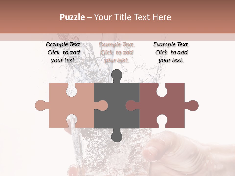 Hygiene Refreshment Splashing PowerPoint Template