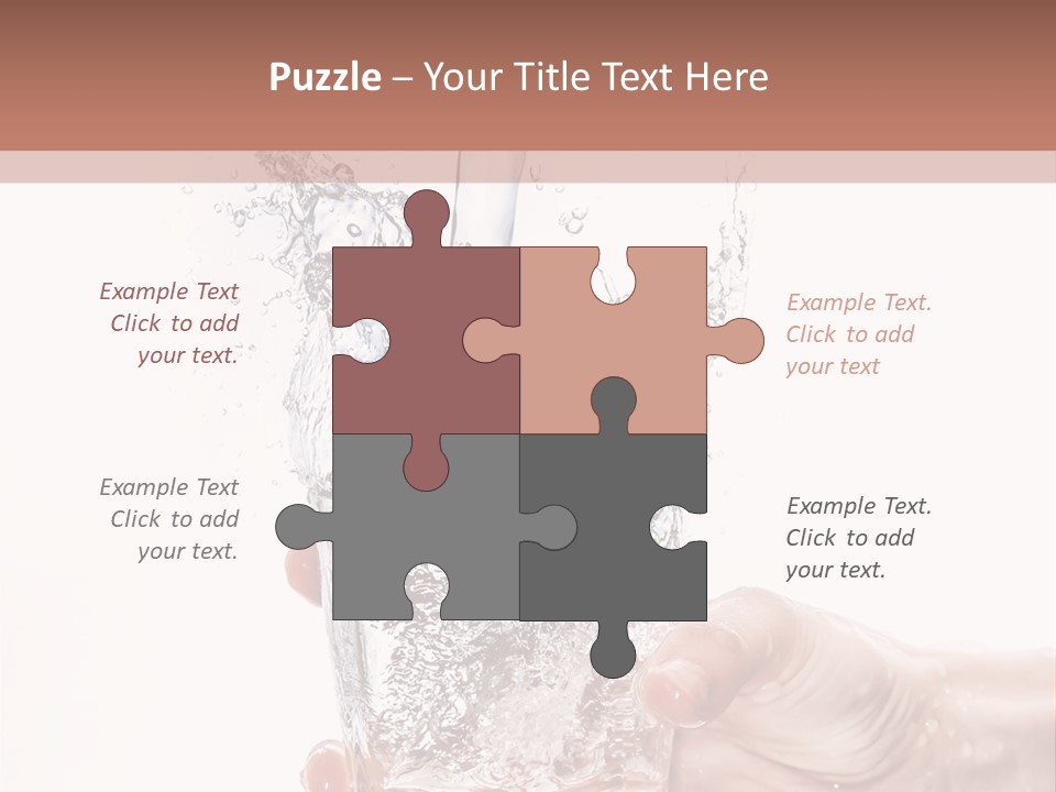 Hygiene Refreshment Splashing PowerPoint Template