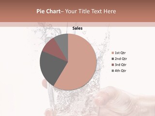 Hygiene Refreshment Splashing PowerPoint Template