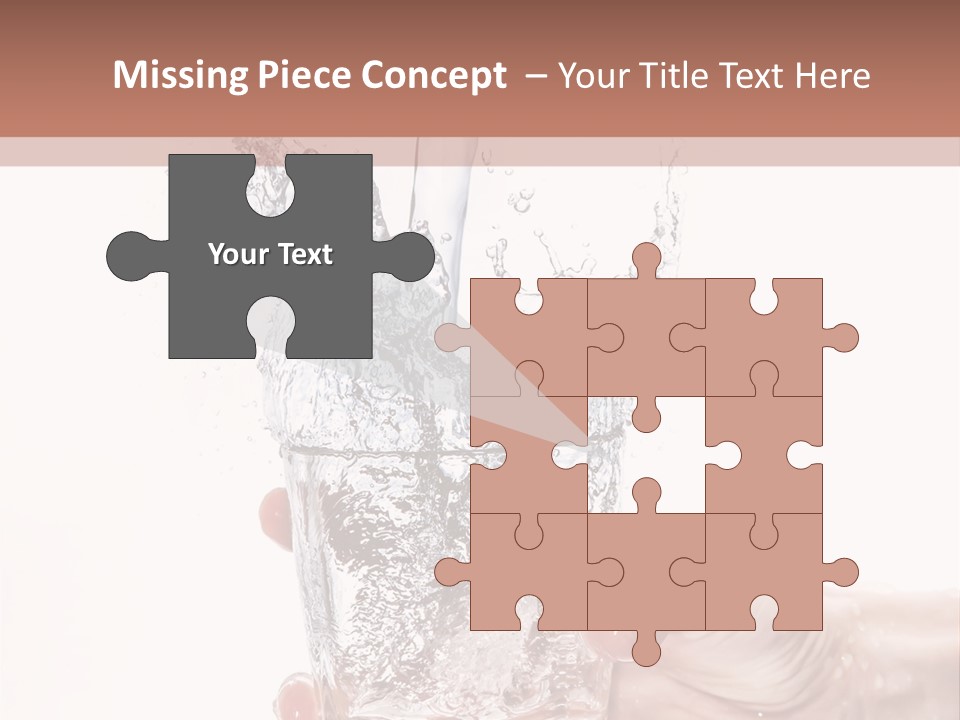 Hygiene Refreshment Splashing PowerPoint Template