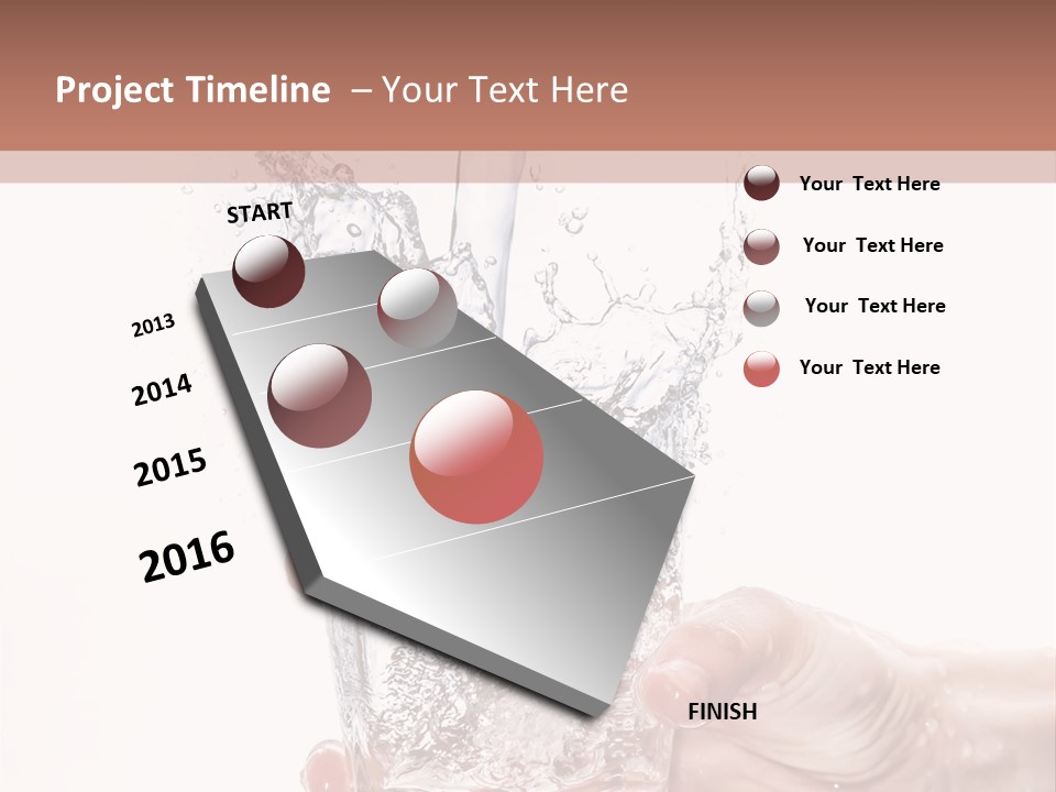 Hygiene Refreshment Splashing PowerPoint Template