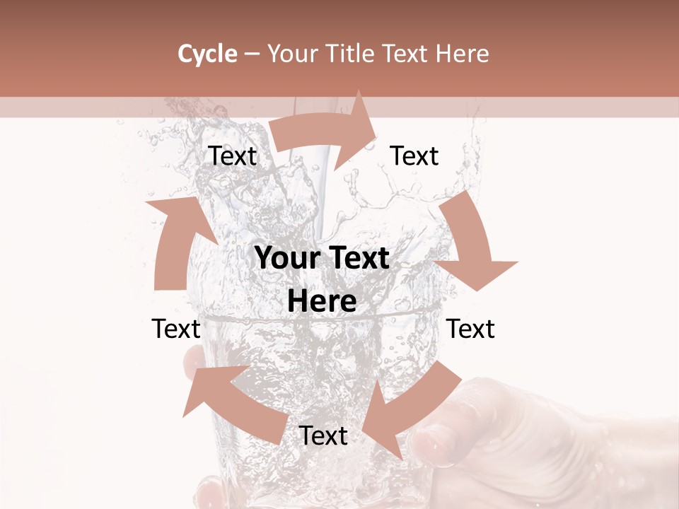Hygiene Refreshment Splashing PowerPoint Template