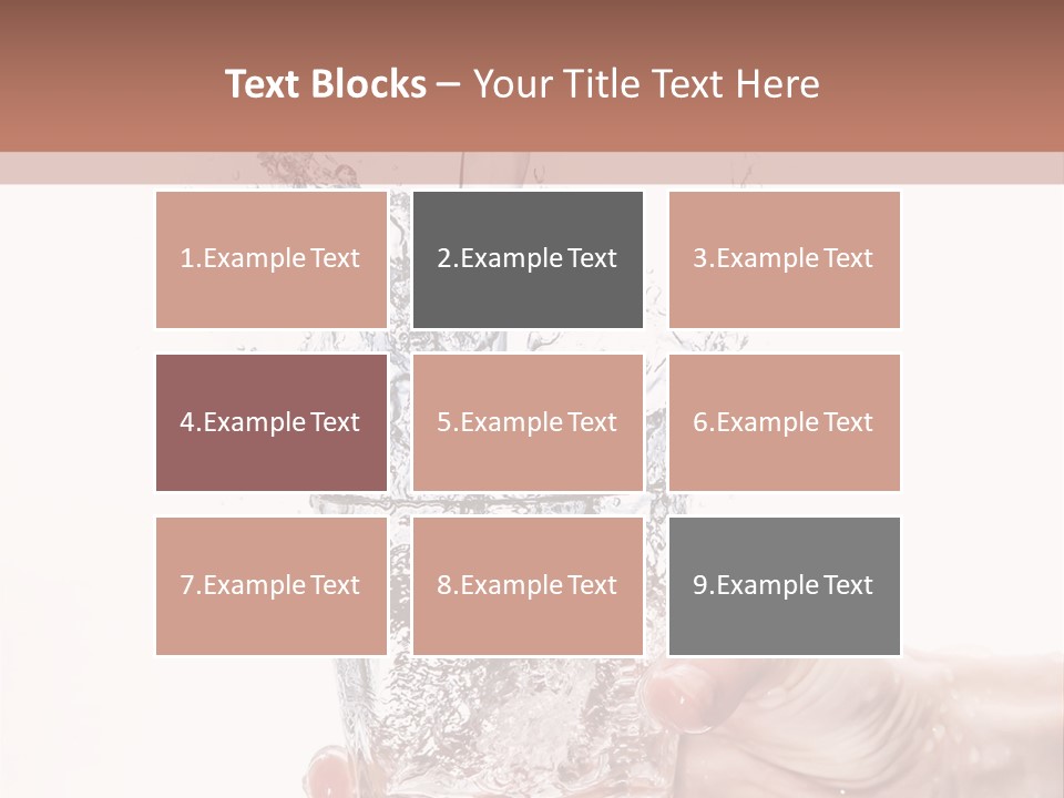 Hygiene Refreshment Splashing PowerPoint Template