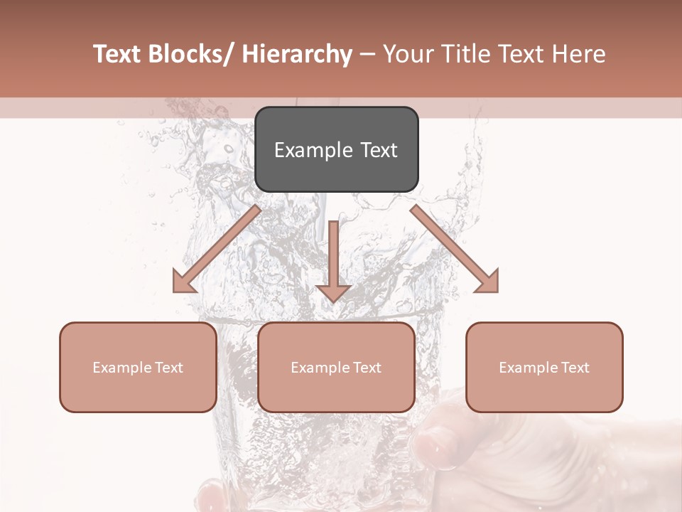 Hygiene Refreshment Splashing PowerPoint Template
